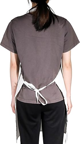 Miniatura 6 de WZMPA Delantal para pintores de artistas con bolsillos, es un buen día para hacer arte, delantal ajustable para profesores, amantes, regalo para