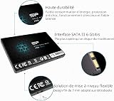 Silicon Power 2-Pack 256GB SSD 3D NAND A55 SLC Cache Performance Boost SATA III 2.5" 7mm (0.28") Internal Solid State Drive - 5