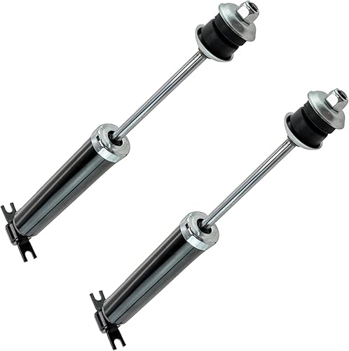 Miniatura 1329 de TRQ Juego de amortiguadores traseros compatible con Chevrolet Aveo 2004-2011 Aveo5 2009 Pontiac G3 2007-2011