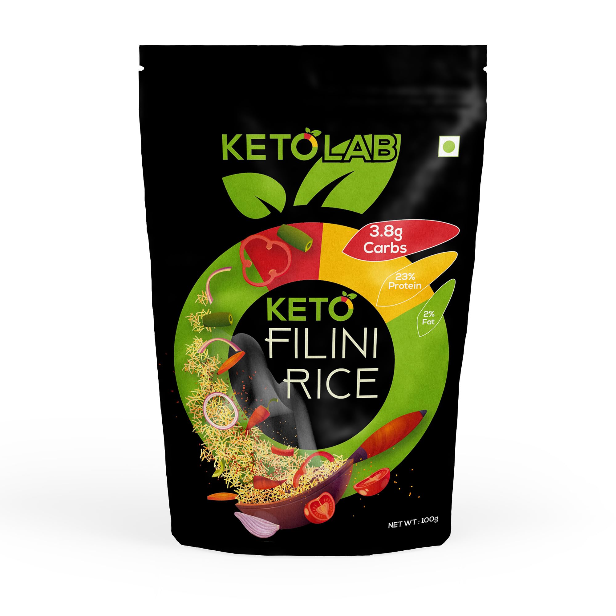 Ketolab Keto Orzo Filini Rice, 100 Gms, 1 Pack, 3.8g Net Carb & 16g High Protein/Serving, Identical to Regular Rice, Ultra Low Carb, Pre-Biotic High Fibre, Low GI, For Keto Diet & Weight Loss (B0CLBCJBM6) Amazon Price History, Amazon Price Tracker