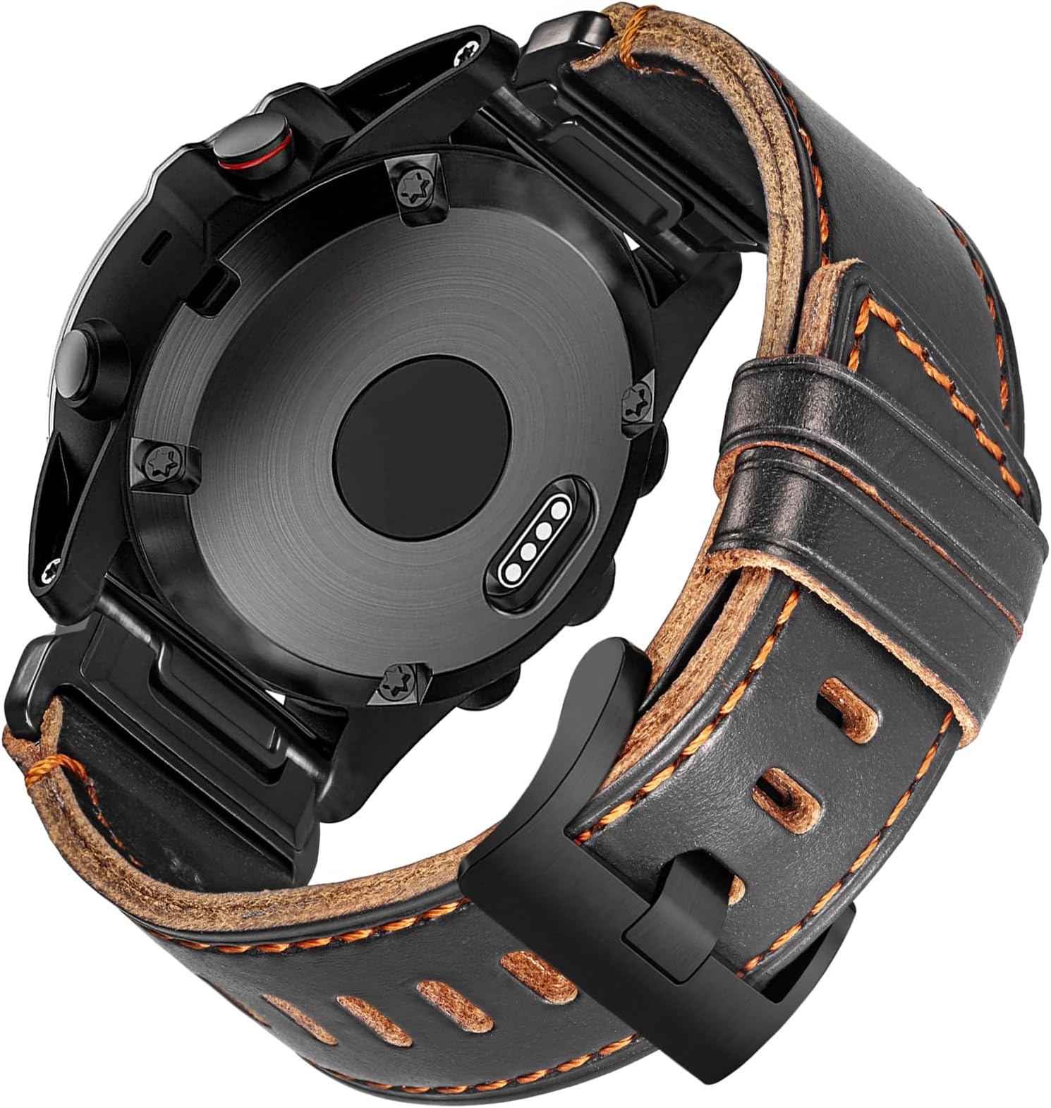 Soft Horween Leather Watch Band Compatible With Garmin, Strap For Fenix/Forerunner/Approach/MARQ/Quatix / D2 Series/Instinct/Epix/Tactix/Foretrex