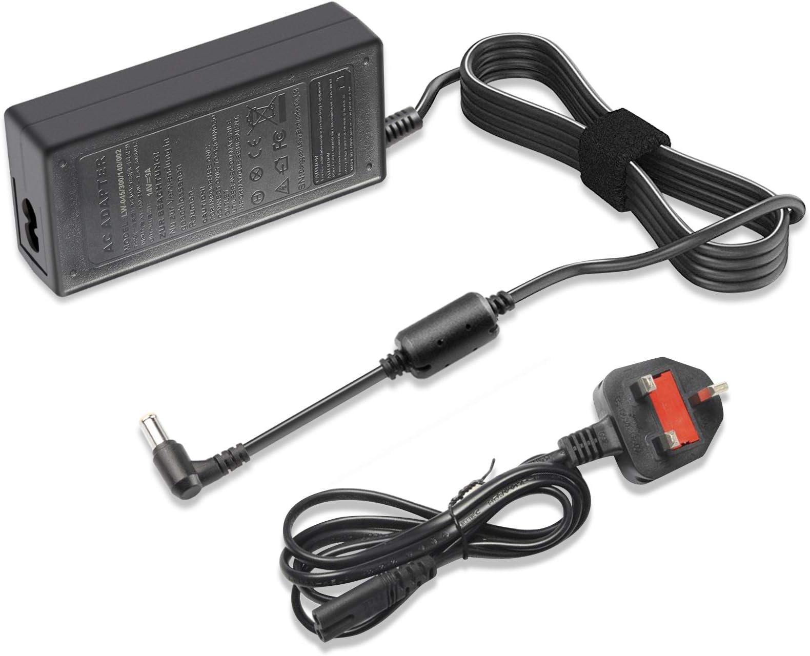 ARyee 14V 3A AC Adapter Charger Compatible with Samsung S19B300NW S19B300 S19B330 S19B360 S19B360BW S22B360HW S22B150N S22A350B S22B100N BX2350 S24B240 S22A330BW S24A350H S27A350H S22A100N