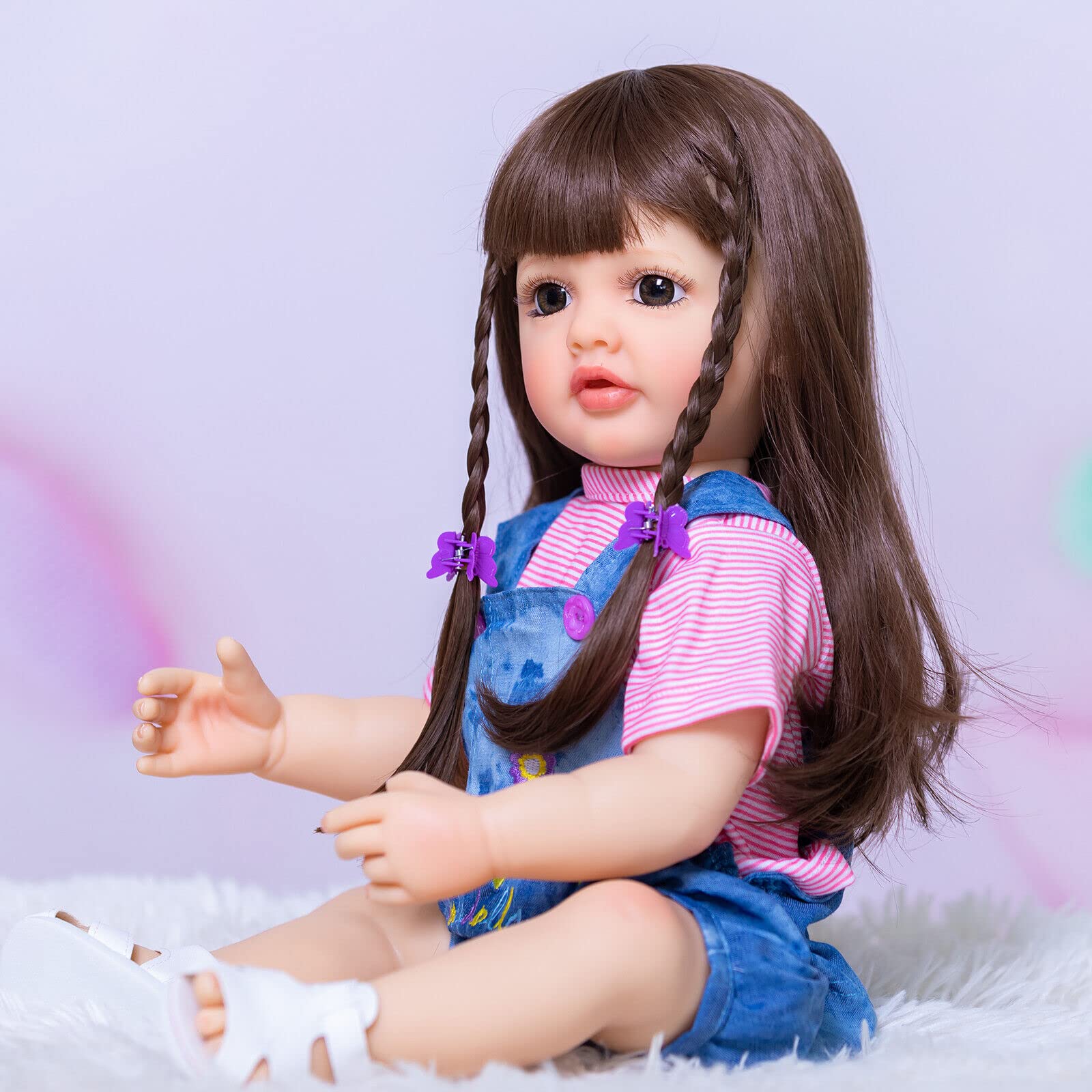 Amazon.co.jp: Meeler リボーンドール 55cmリアルな 赤ちゃん人形