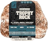 Vista 7 de Redmond Roca Mineral Totalmente Natural/Lamedero de Sal, Atrae Ciervos y Caza Mayor 12 libras