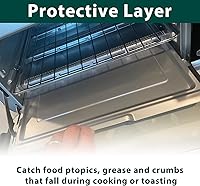 Vista 8 de SP301 SP201 Bandeja de migas de repuesto para bandeja inferior Ninja 304 Acero inoxidable Foodi horno de doble calor FT205CO SP251Q FT301 FT201A