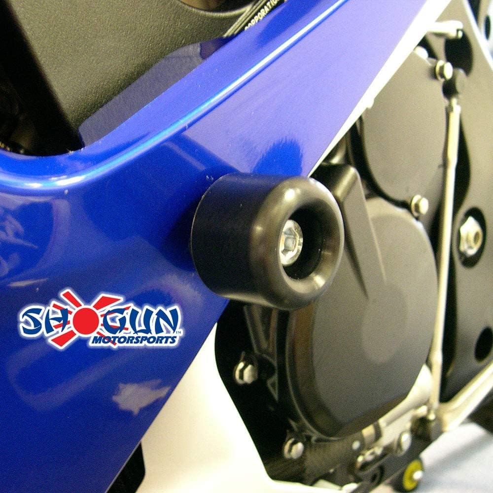 Shogun USA Made Suzuki GSXR600 GSXR 600 Z GSXR750 GSXR 750 Z 2011 2012 2013 2014 2015 2016 2017 2018 2019 2020 2021 2022 2023 2024 2025 2026 Black Frame Sliders - 750-5469
