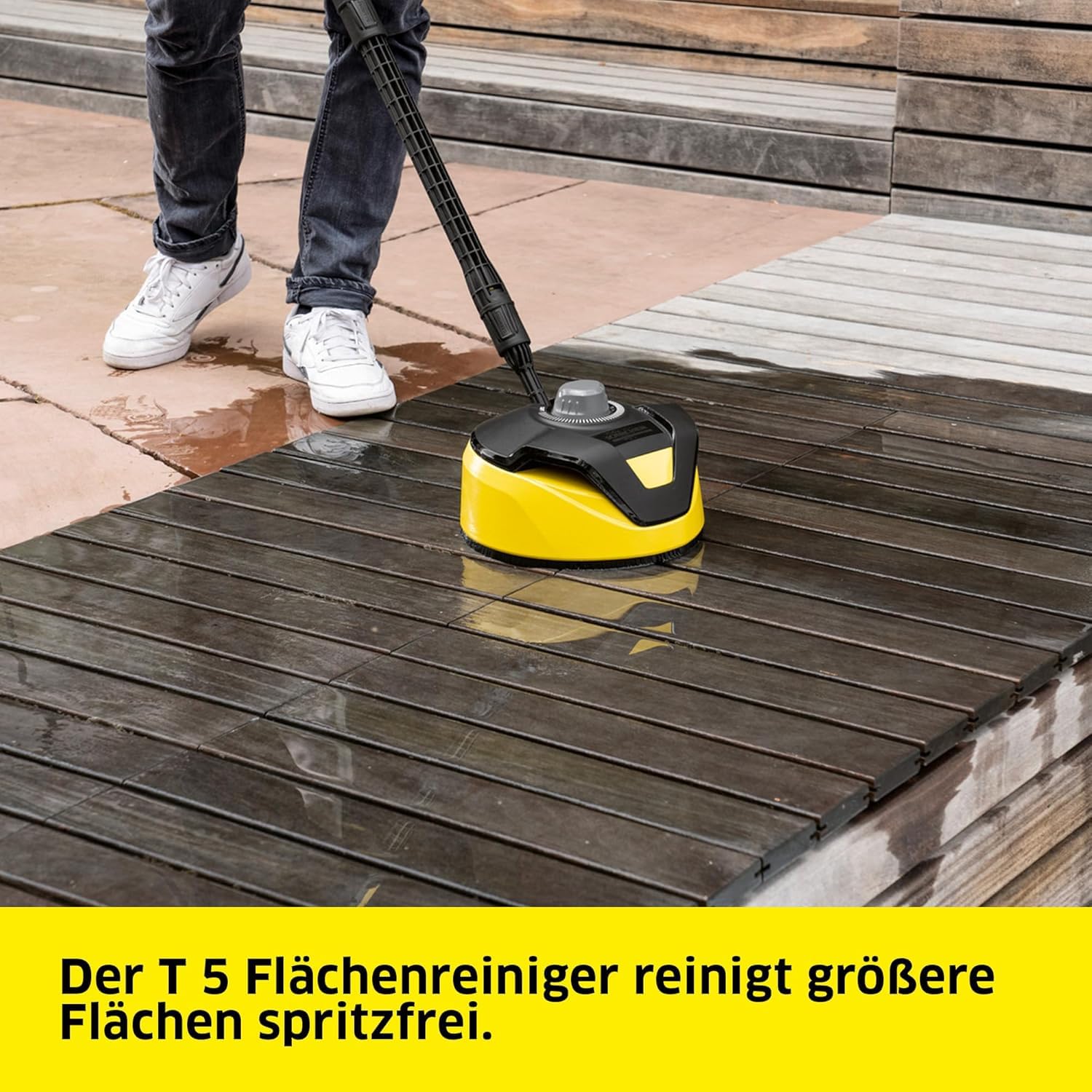 Kärcher Hochdruckreiniger K 4 FJ Home, 130 bar, 420 l/h, 30 m²/h, Wasserfilter, HD-Pistole, Dreckfräser, VPS, Schaumdüse