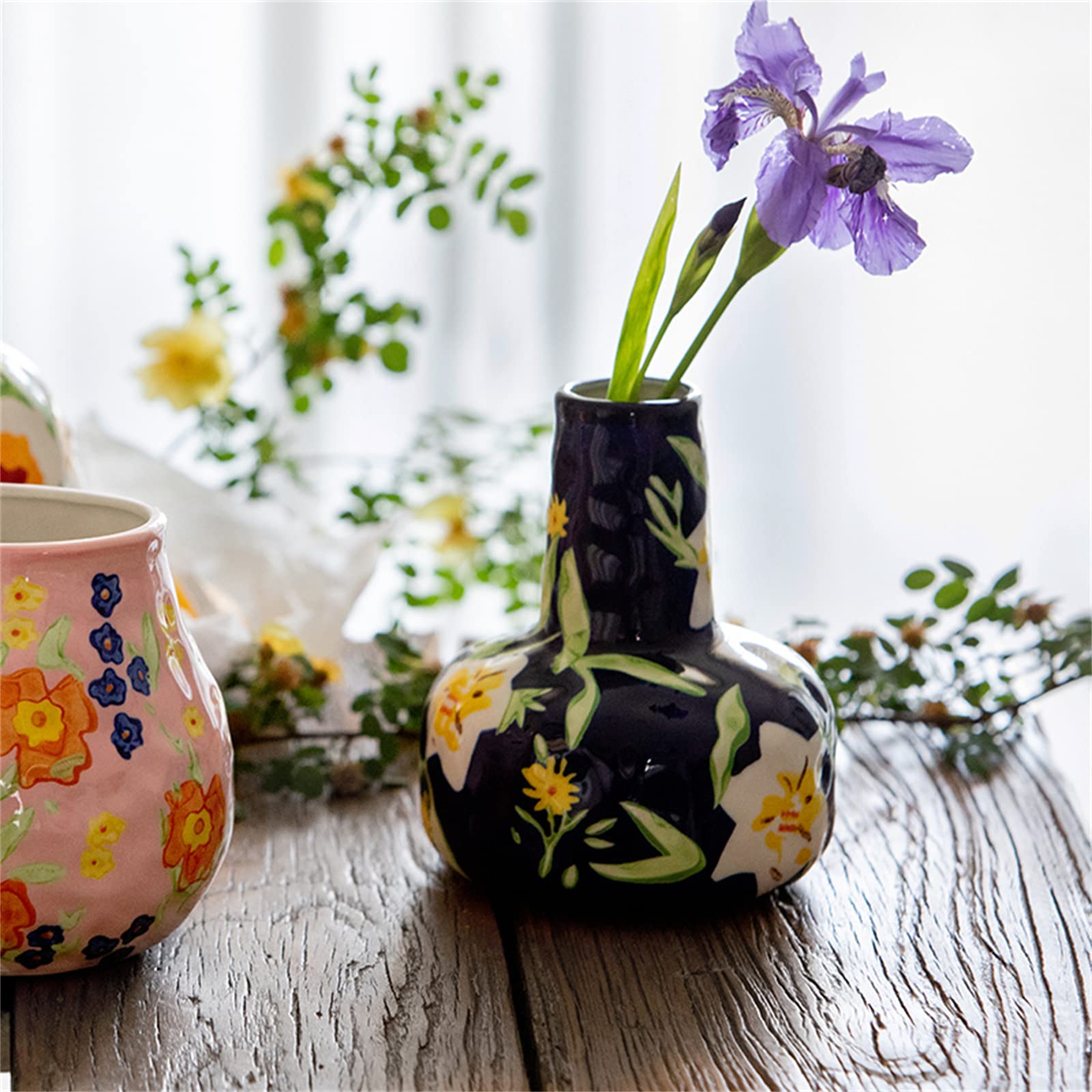 101  花瓶 narrow Ø14cm BoneWhite Sumo Vase, Slim - Bone White | 101 Copenhagen