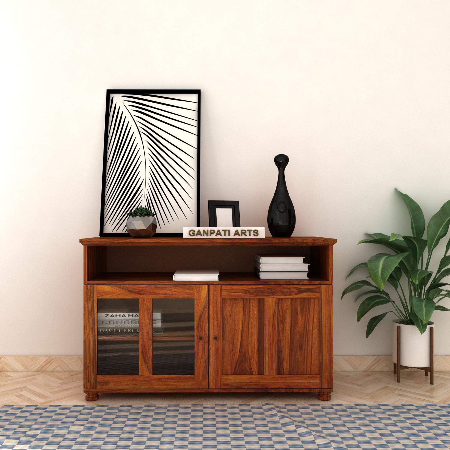 Buy TG Furniture Sheesham Wood Sideboard for Living Room