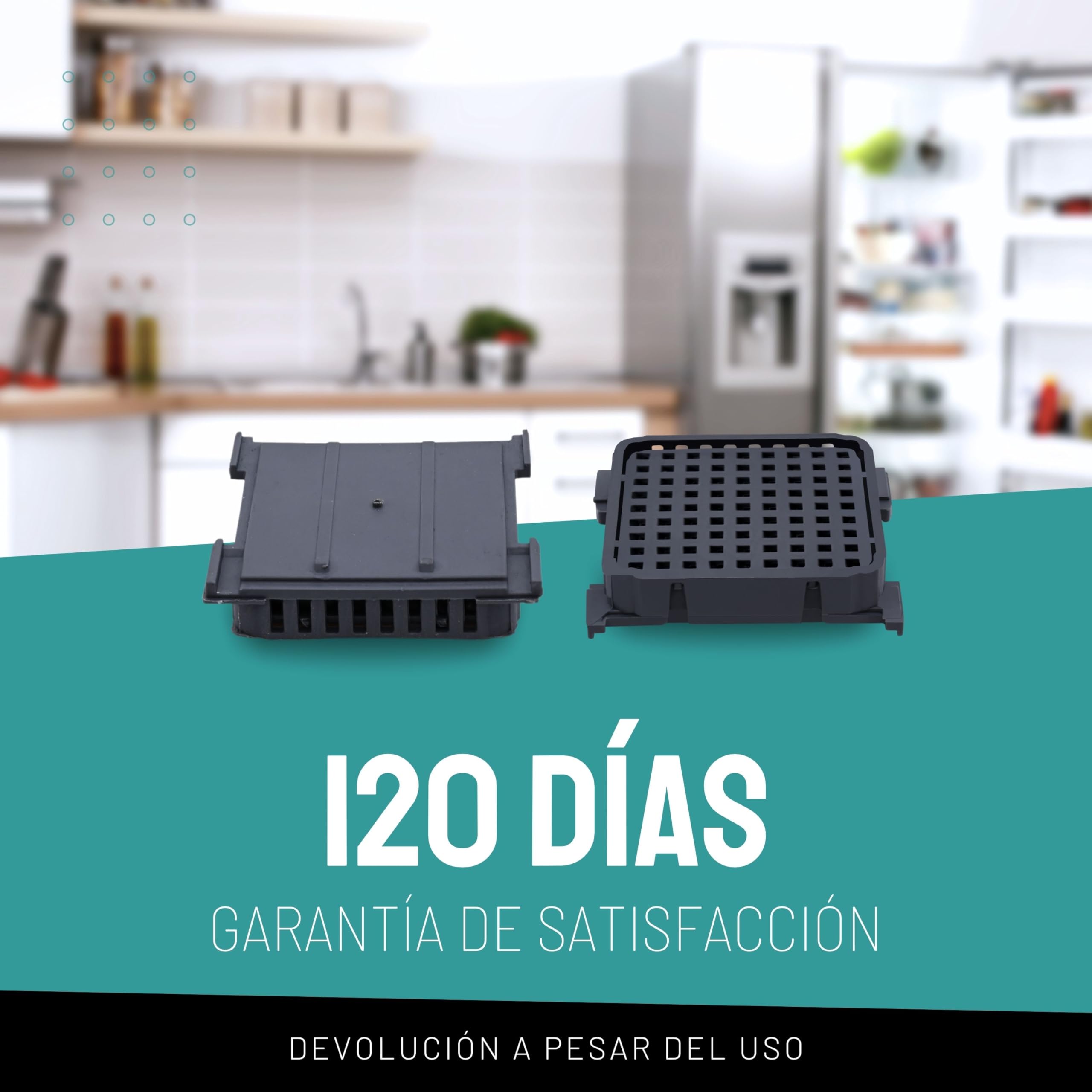 FilterBase® Fresh Air Filtro para Frigorífico Liebherr | 4 unidades | Filtro de carbón activo compatible con 9096989 9882460 988246000 y 7440021-00
