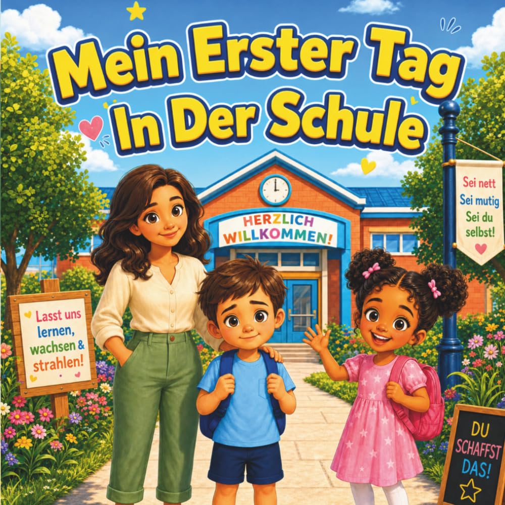 Leo und sein erster Schultag: Eine liebevolle Mutmachgeschichte für Kinder über Angst, Freundschaft und einen neuen Anfang