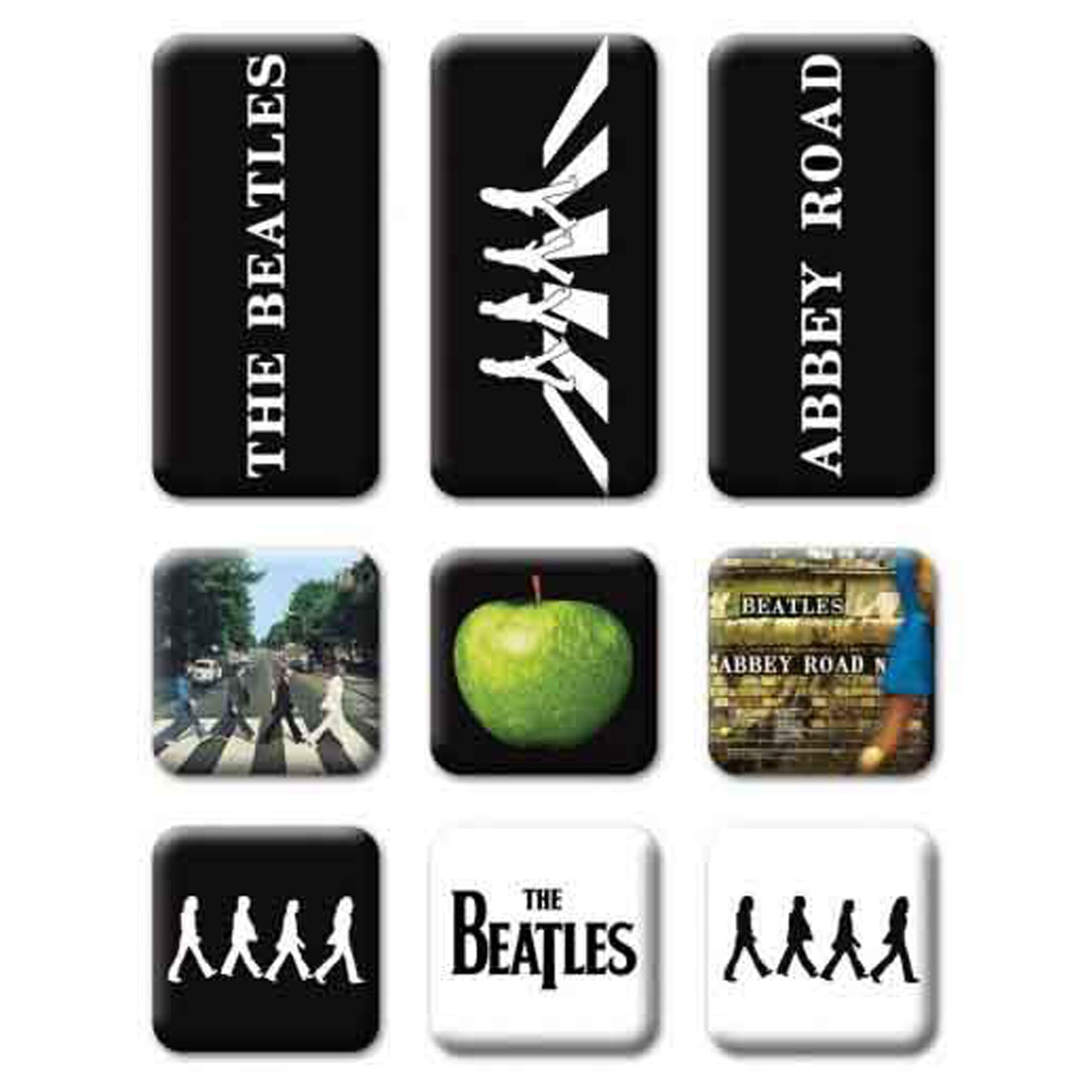Ambrosiana Multicolor Abbey Road Mini Fridge Magnets