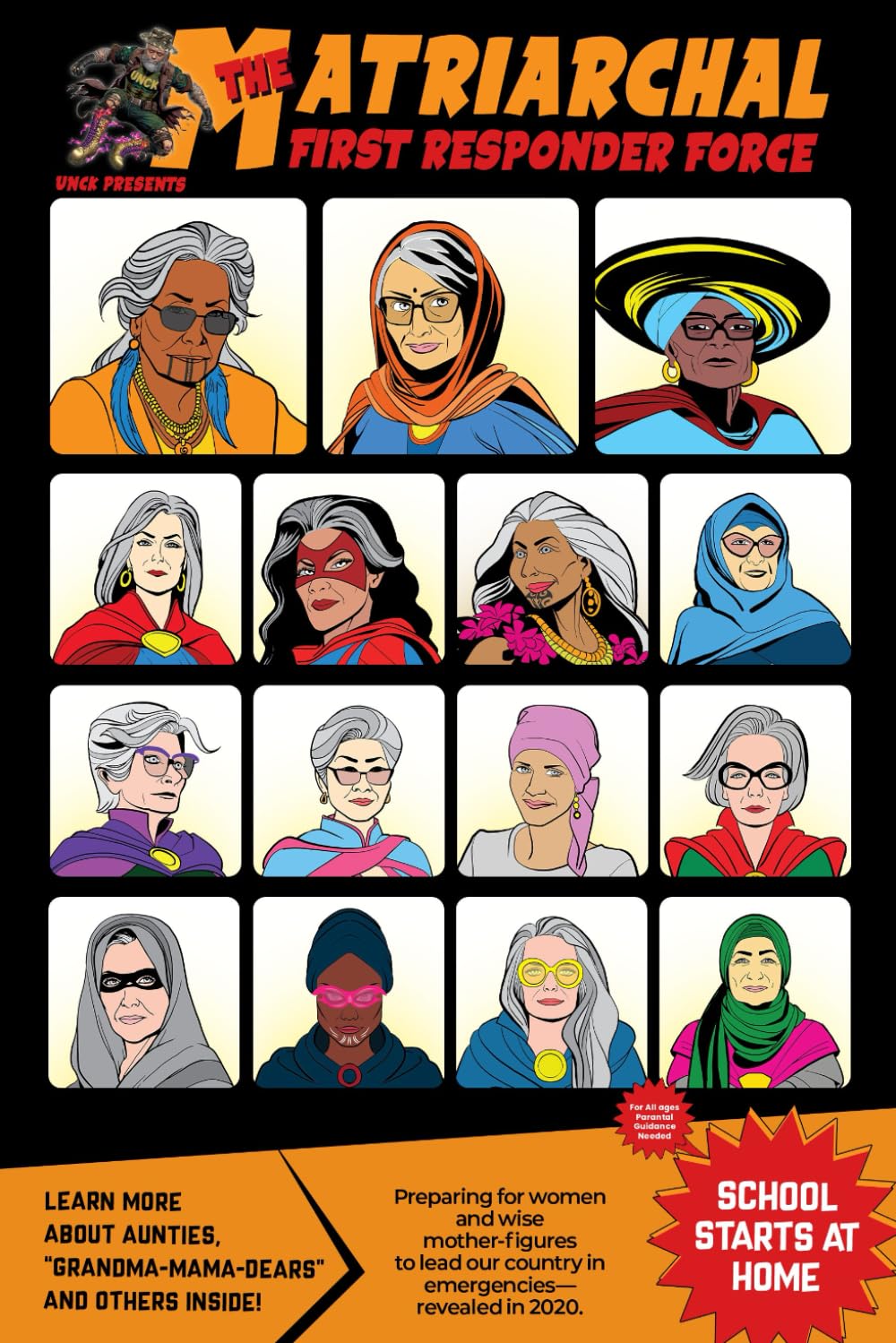 Unck’s-opedia: The Matriarchal First Responder Force: Preparing Wise Mother Figures to Lead Our Country in Emergencies
