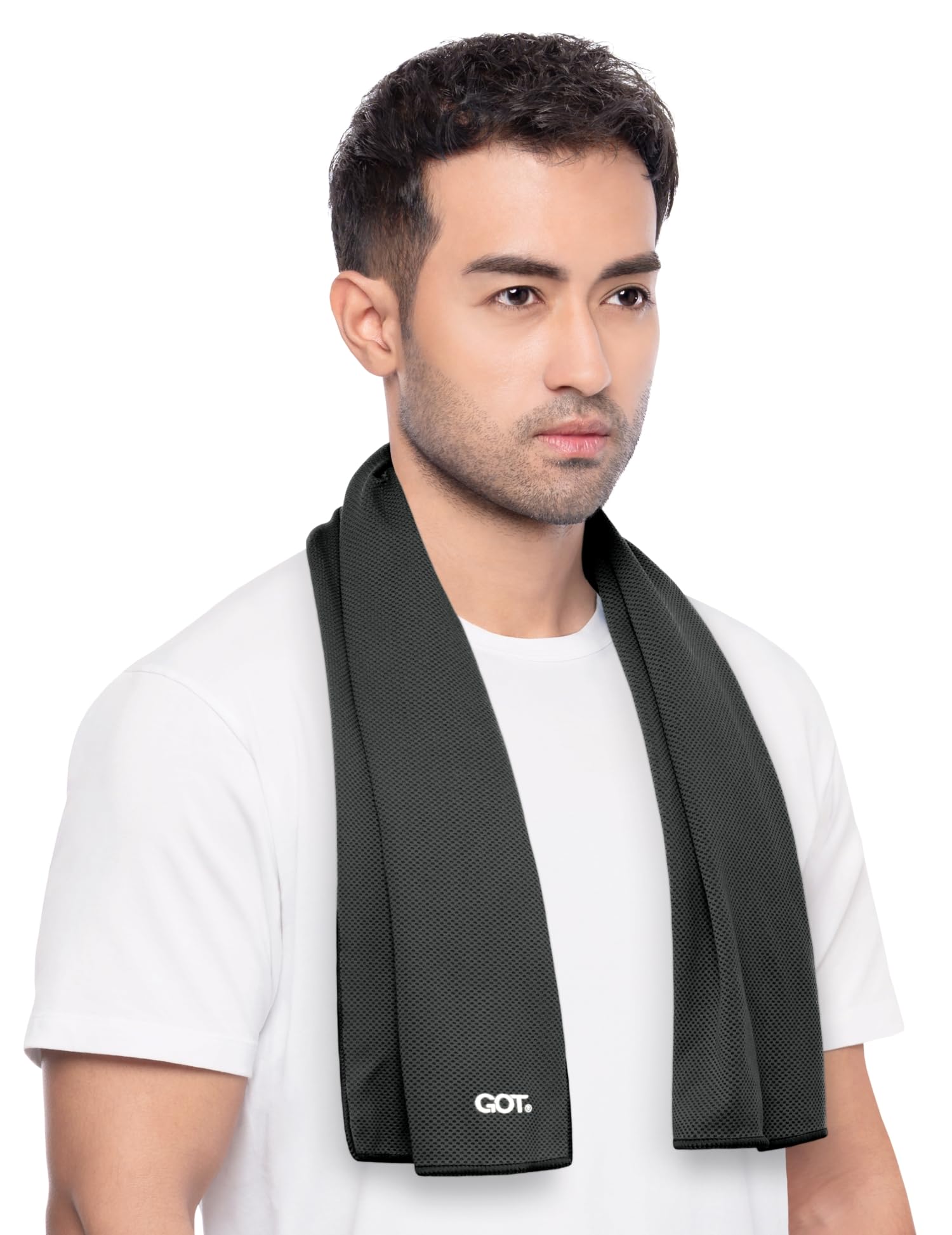 GOT Sports Cooling Towel (40"x12") – Chilly Towel for Neck & Face Wraps - Cooling Rag for Hiking, Gym, Yoga & Workouts (Black)-image-35