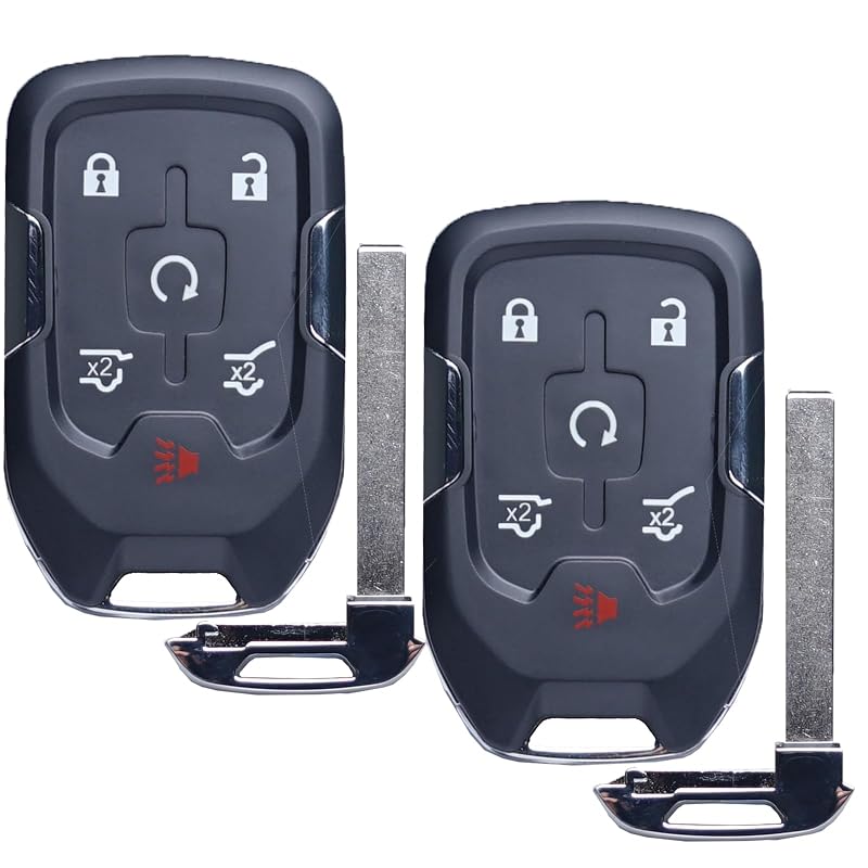 Chave presencial com 6 botões SUPALAND para Chevy Suburban, Tahoe e GMC Yukon/Yukon XL Denali 2015 a 2020, HYQ1AA, conjunto com 2