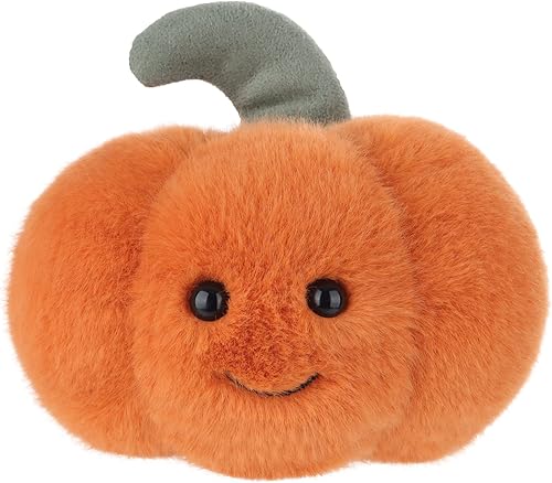 Apricot Lamb Vegetable Toys - Peluche de calabaza fresca suave, perfecto para niños (calabaza naranja, 5 pulgadas)