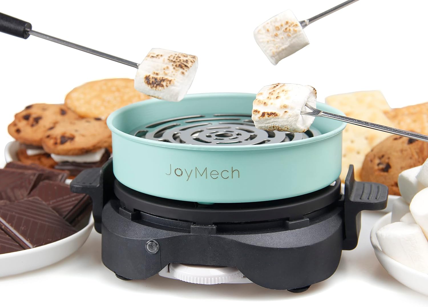 BabyMech JoyMech Electric S'mores Maker Tabletop Indoor, Marshmallow