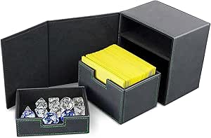 BCW Deck Case LX - Premium Card Storage For 80 Sleeved Gaming Cards (Magic, Pokémon, Star Wars)