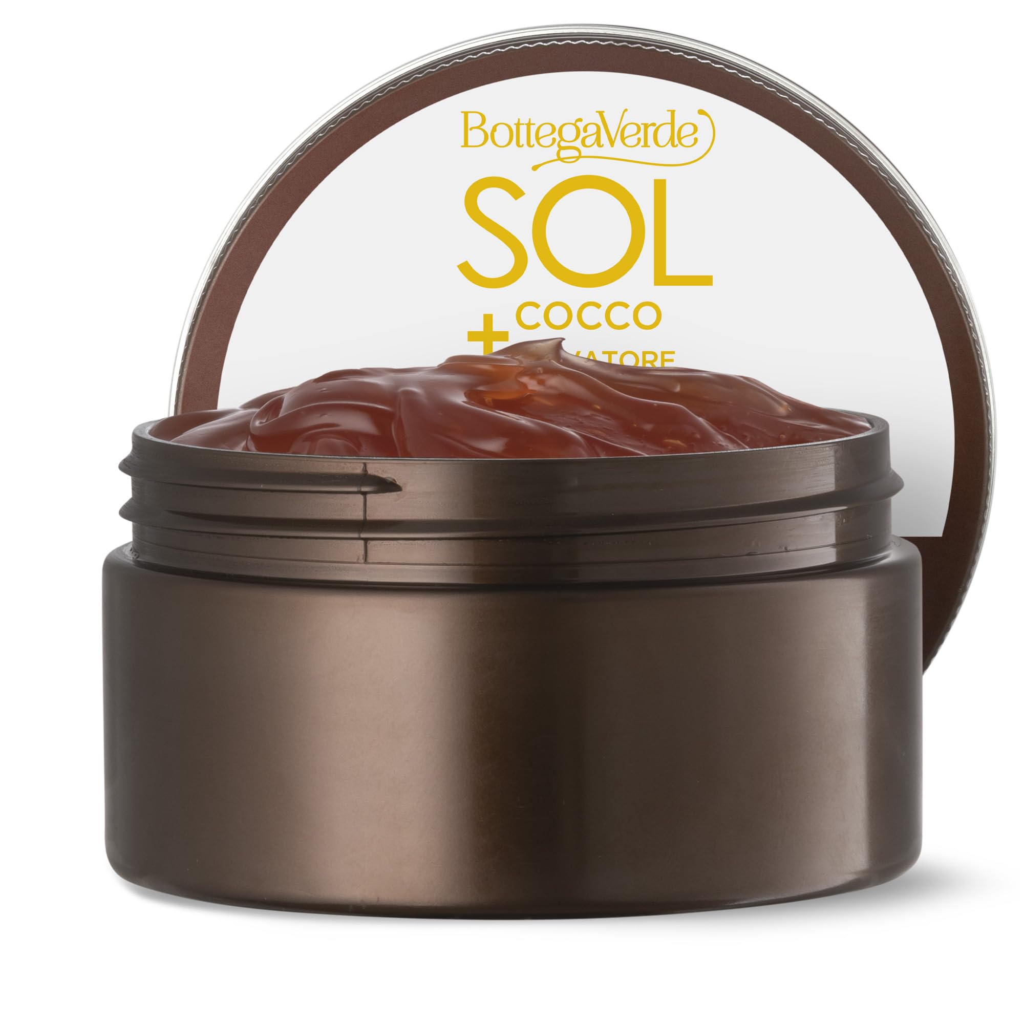 Bottega Verde - SOL Cocco, Gelée Corpo Attivatore Abbronzatura 150 ml, No Filtri Solari, con Latte di Cocco e Lumipod, Intensifica e Prolunga l’Abbronzatura, Texture Leggera, per Pelli Già Abbronzate