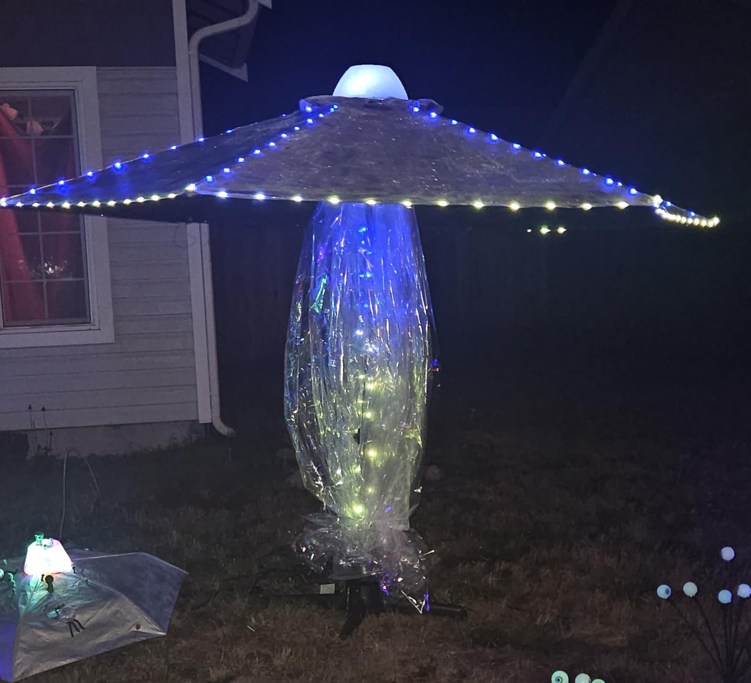 LED Curtain Lights, 9.8ft x 9.8ft 300 LED Color Changing String Fairy Lights Curtain Smart APP Control, Music & Voice Sync for Bedroom Wall Backdrop Indoor Outdoor Christmas Decorations