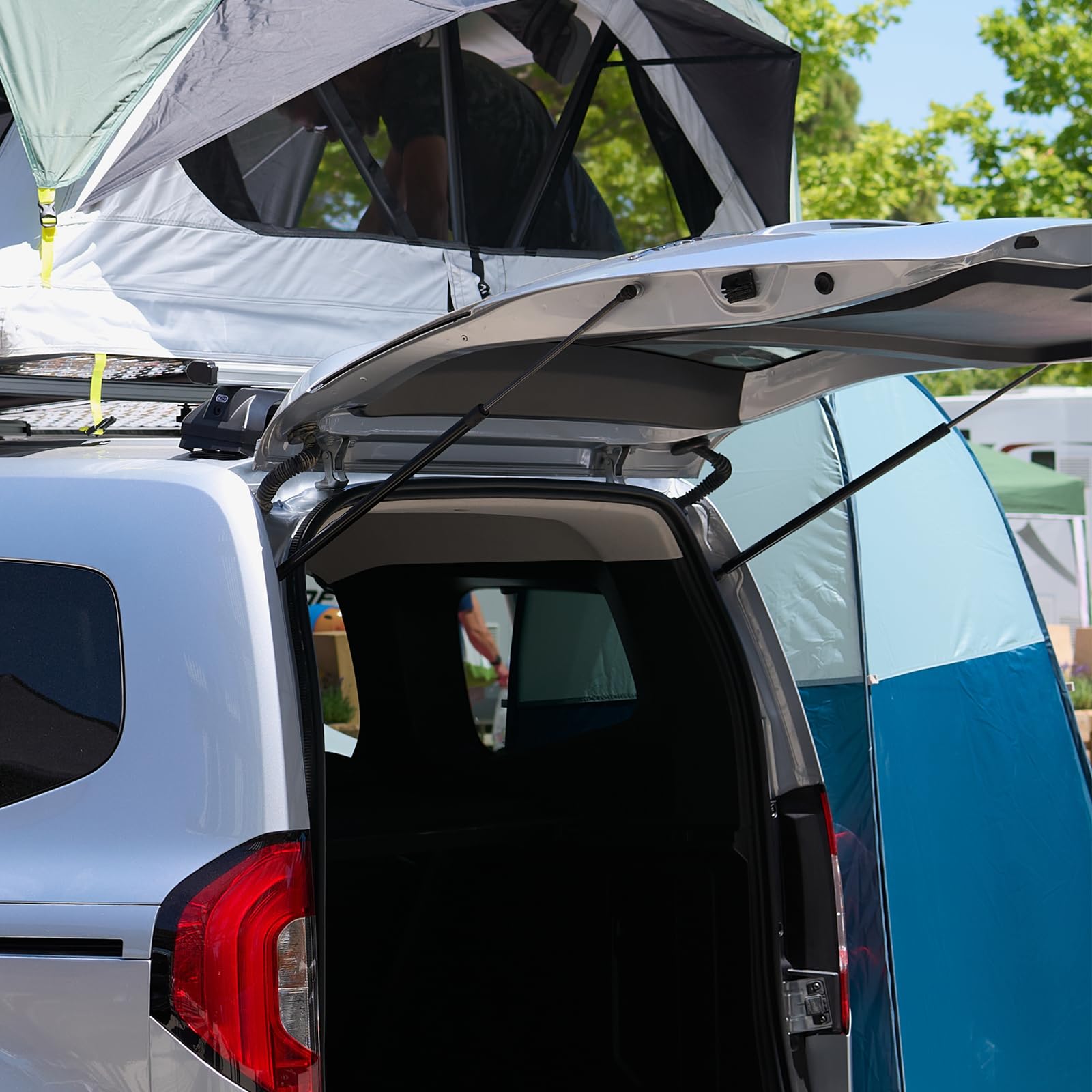 sourcing map Lot de 2 vérins à gaz de 33 cm, 9,1 kg/89N, ressort de levage pour porte de camion, porte d'armoire de camping-car, fenêtre de bateau, couvercle de boîte à outils, armoire de rangement