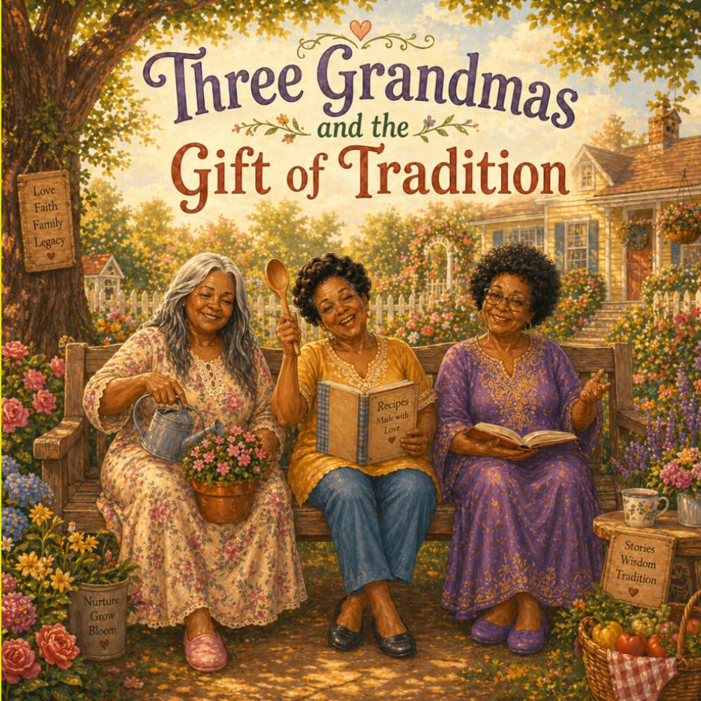 Three Grandmas and the Gift of Tradition: A Heartwarming Tale of Family, Heritage, and Love