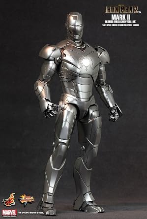 Movie Masterpiece Iron Man 2 1/6 Scale Figure Iron Man Mark 2 Armor Unleashed
