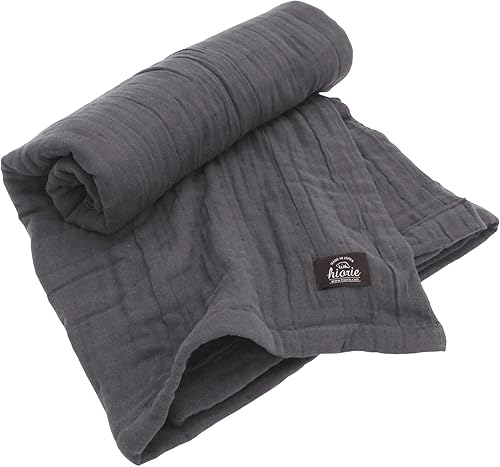 Miniatura 9 de Manta japonesa, manta de gasa de 8 capas, tamaño individual grande para cama, sofá, manta para adultos, 100% algodón, ligera, suave, transpirable,