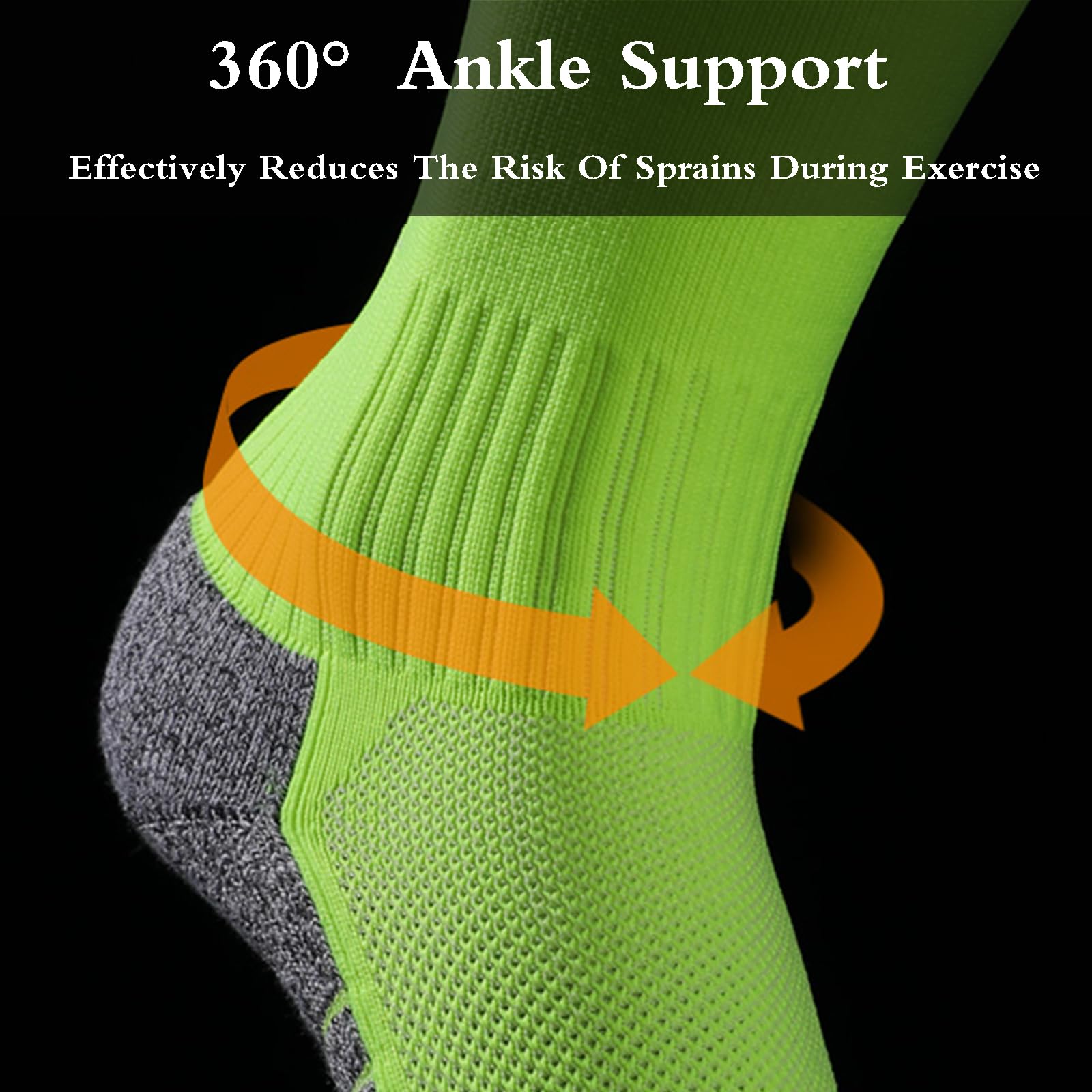 Calzini da Scherma Unisex,Calzini Sportivi Antiscivolo,Calzettoni Calcio Ispessiti,Calze da Scherma Protettive Che,Traspiranti Che Assorbono Il Sudore,per Sport Come Calcio