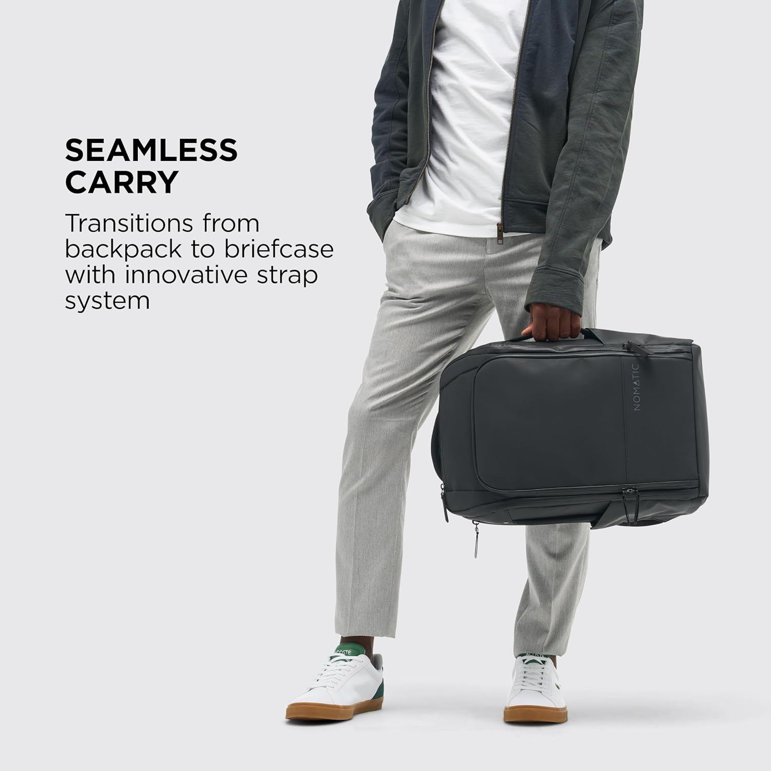 NOMATIC 14L Backpack - Work Backpack for Men and Woman - Everyday Pack - Water Resistant - 15" Laptop Sleeve - Professional Daypack For Mens - Expandable Travel Pack - Image 6