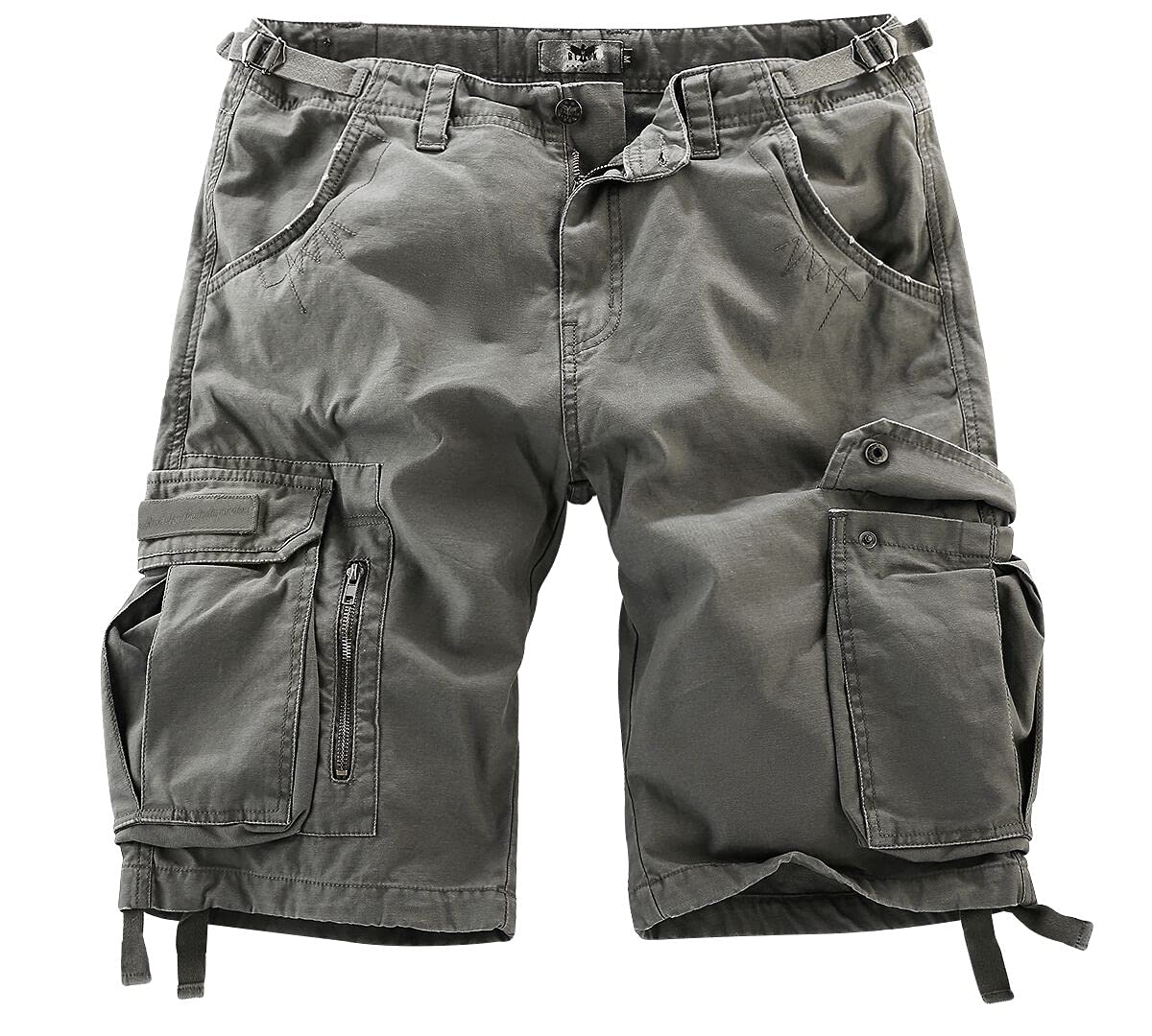 Black Premium by EMP Herren Schwarze Shorts mit großen Taschen