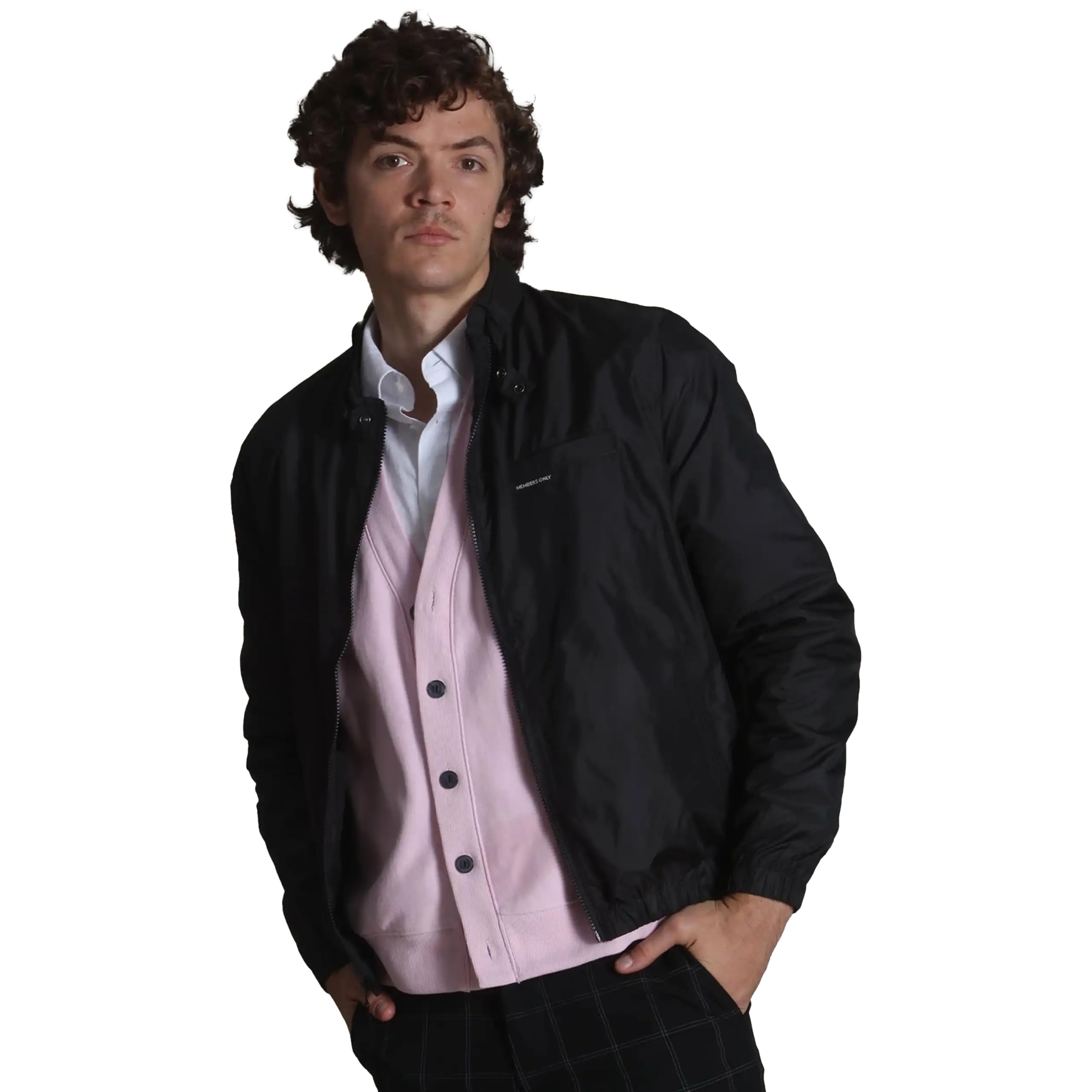 Members Only Men’s Windbreaker Packable Jacket, Waterproof Rain Jacket Men Lightweight for Golf Cycling Fishing Hiking Gear