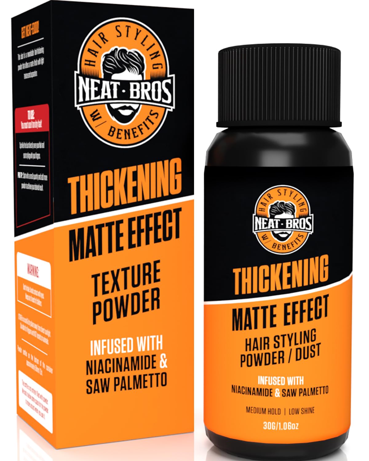 Hair Styling Texture Powder - Medium Hold & Matte Finish - Volumizer ...