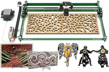 NEJE MAX 4 V2 E80 Engraving Machine, Cutter, 24W + Output, Engraving Range 750x460mm, Acrylic Cutter, New Electric Z Axis, 4 Axis Control System, All Aluminum Alloy Construction, Expandable up to