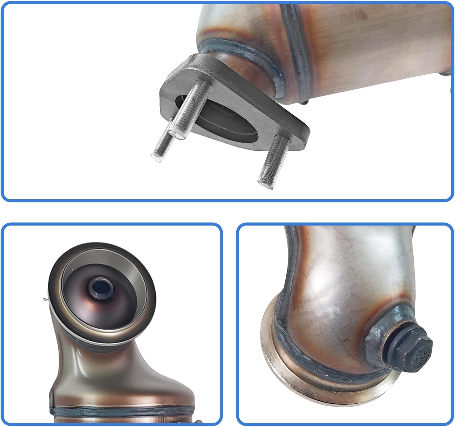 Rear Catalytic Converter Compatible with 2011 2012 2013 2014 2015 2016 Chevrolet Cruze, 2016 Cruze Limited 1.4L L4 Catalytic Convertor High Performance (EPA Compliant)