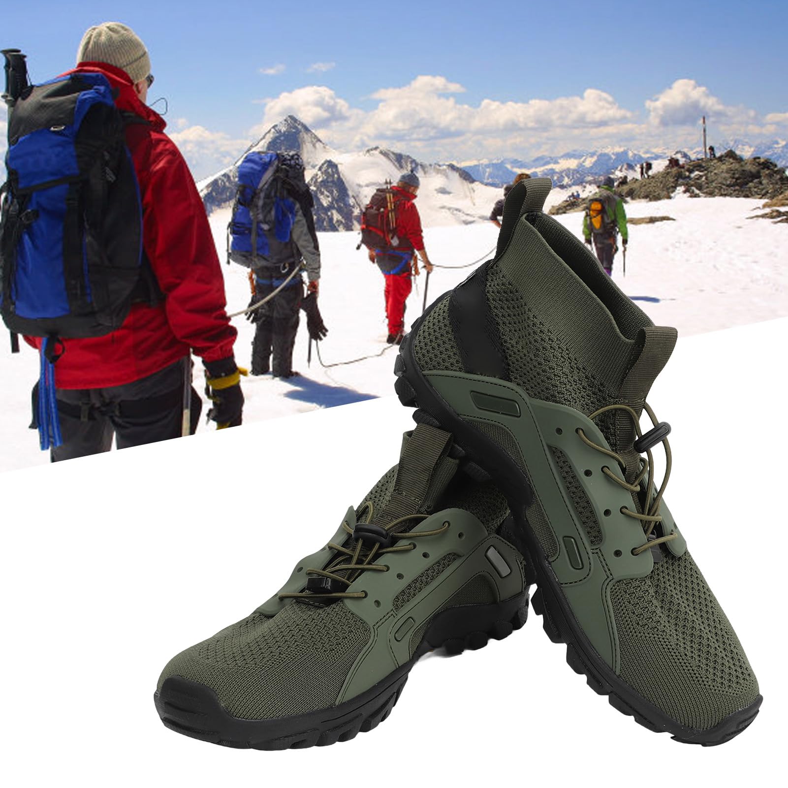 Wasserschuhe für Herren, Atmungsaktiv, rutschfest, Stoßdämpfend, Wanderschuhe zum Angeln, Größe 45
