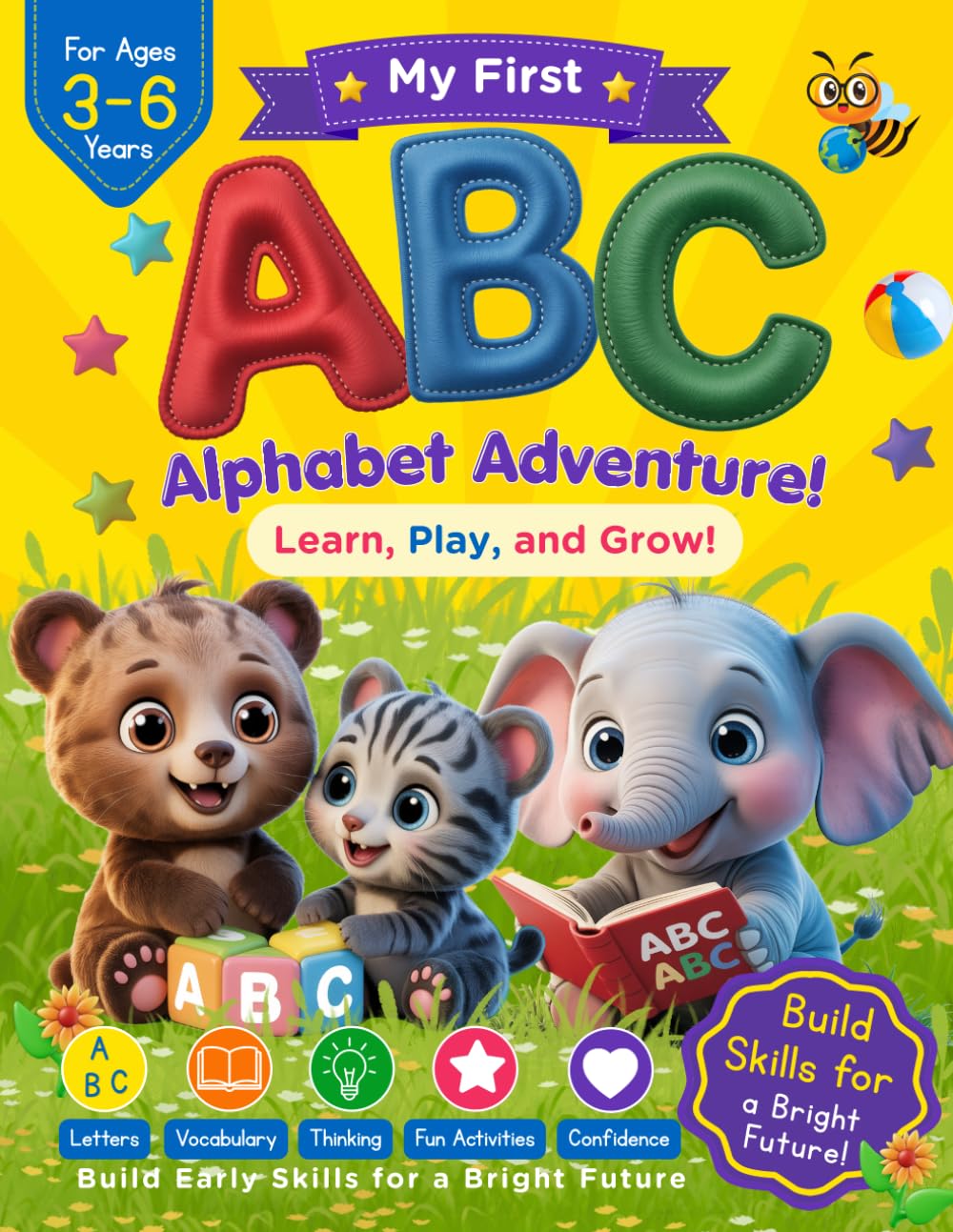 Alphabet Tracing Book for Preschoolers: 150+ Pages of Alphabet Tracing and Handwriting Practice, Comprehensive ABC Workbook for Kids Ages 3-6, Sight Words and Coloring