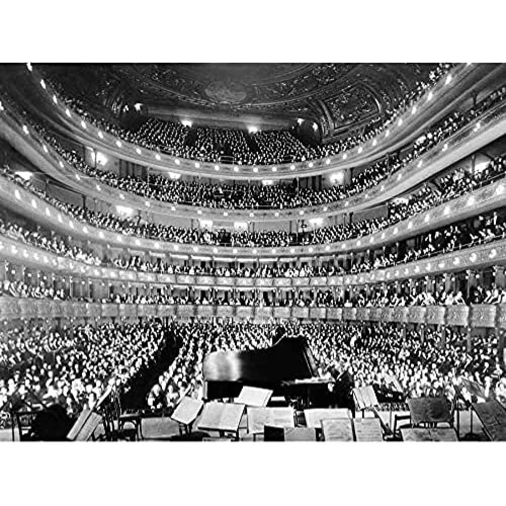 New York Metropolitan Opera Hofmann Concert Photo Art Print Canvas Premium Wall Decor Poster Mural