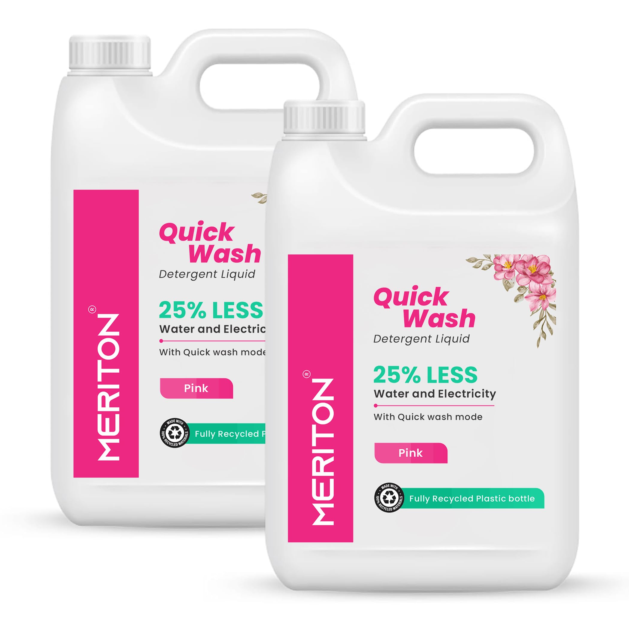 Meriton Quick Wash Liquid Detergent - 5 Liter | Advanced Stain Fighter With Color Protection | All Types Of Fabrics And Washing Machines (Pack Of 2) (B0DHWBFTF9) Amazon Price History, Amazon Price Tracker