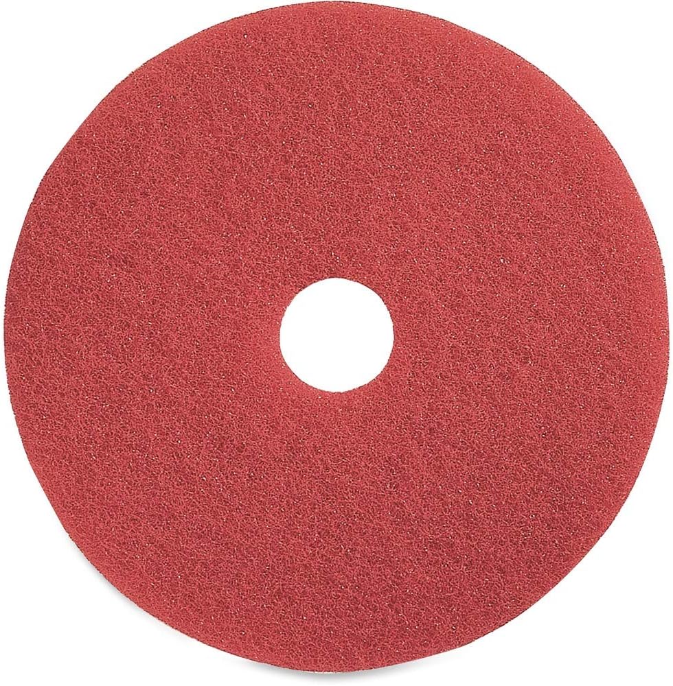 Genuine Joe GJO90418 Red Buffing Floor Pad