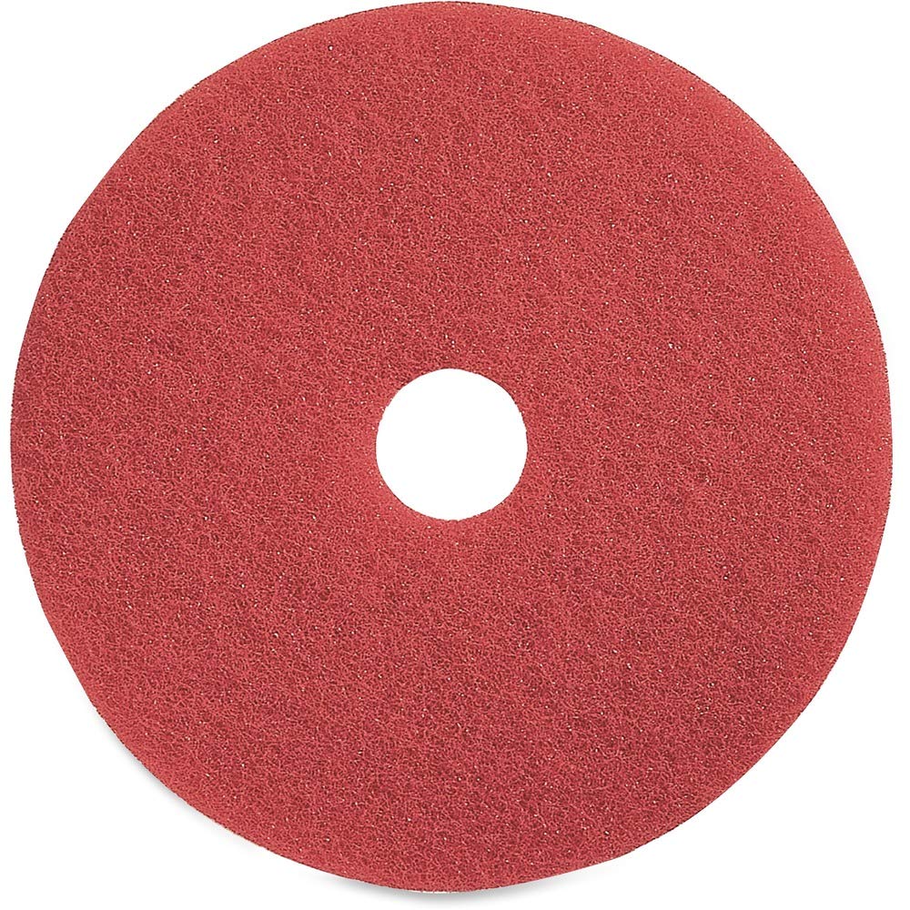 Genuine Joe GJO90418 Red Buffing Floor Pad