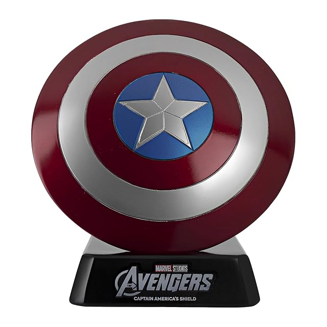 Eaglemoss Réplica Escudo Capitán América 17Cm, MARUK003