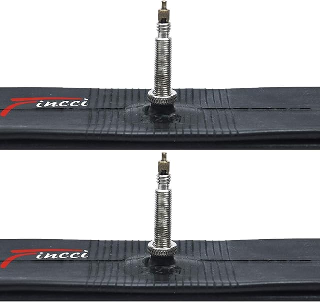 Fincci 26 x 2.125 2.35 Inch 48mm Presta Valve Inner Tube for Mountain MTB Road Hybrid Bicycle Bike