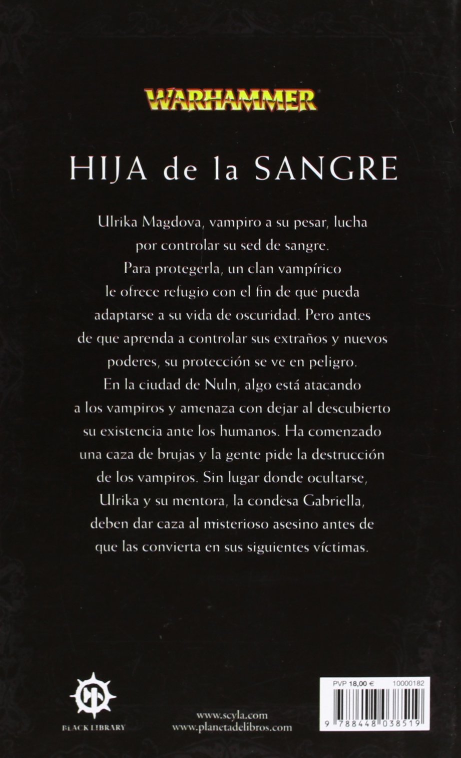 Hija de la sangre (NO Warhammer)