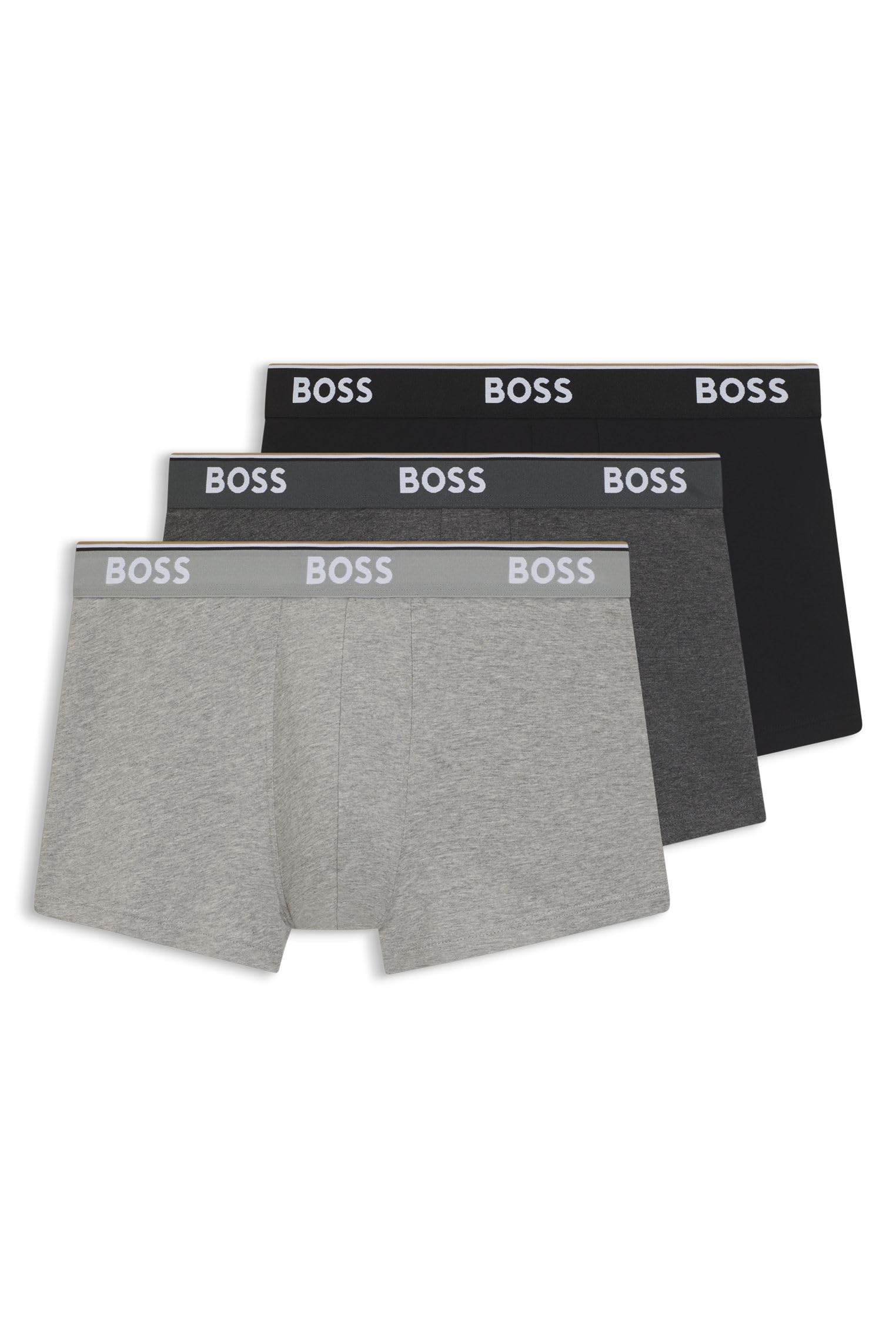 Modern Boss Collection Boxer Shorts Trunk 3P Co/El,