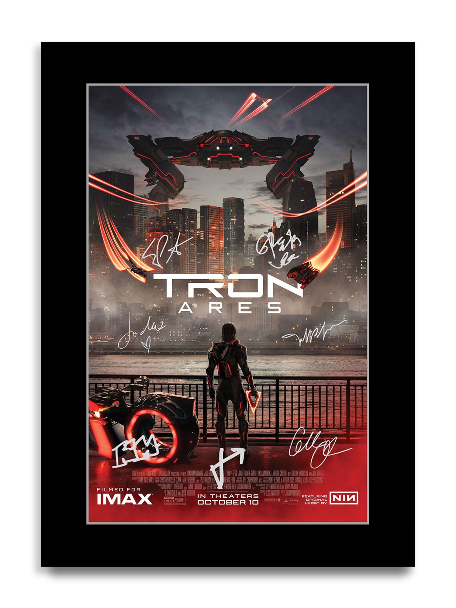 HWC Trading Tron : Ares Gifts Printed Poster Signed Autograph Picture for Movie Memorabilia Fans (ID-004110) - A4 Print Only