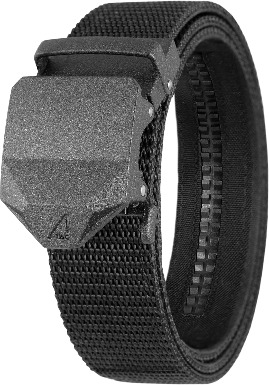 ACE Schakal - Cinturón táctico para hombre con cierre rápido sin agujeros, nailon, 102-127 cm