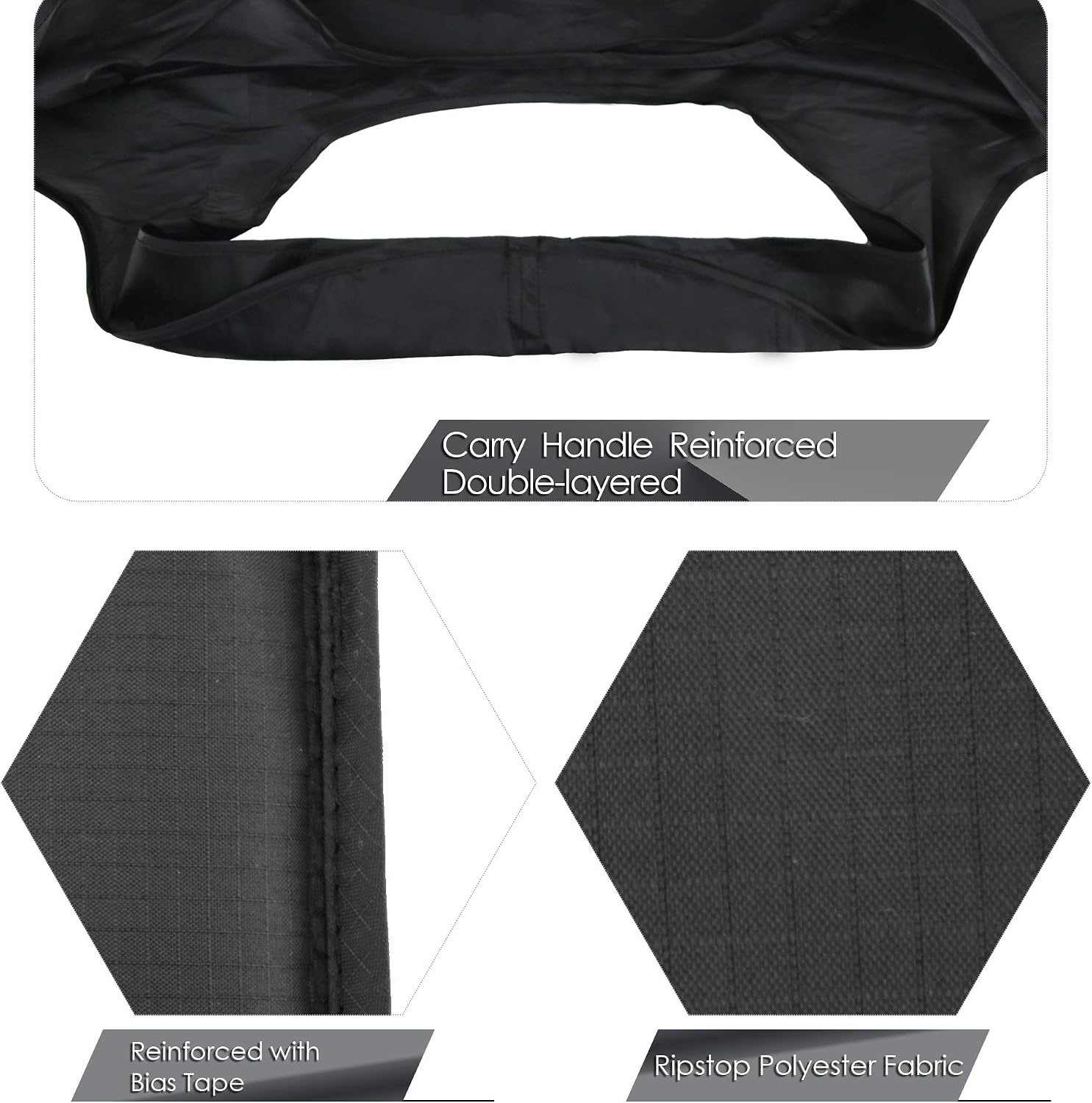 Reusable Grocery Bags 6 Pack Machine Washable Sturdy Ripstop Polyester Foldable Reusable Shopping Bags Easily Folding into Attached Pouch Reusable Grocery Totes Bags for Shopping