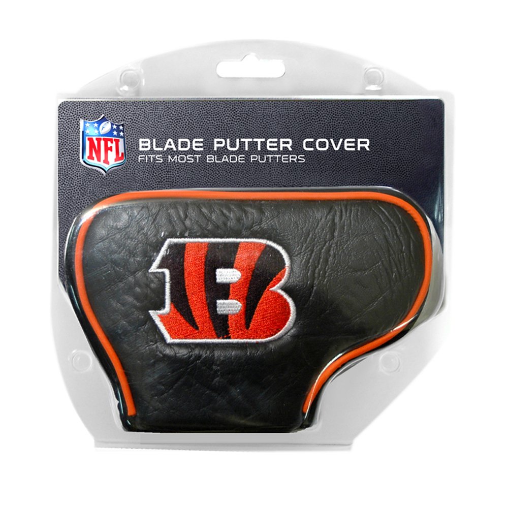 Team Golf Cincinnati Bengals Golf Blade Putter Cover, Fits Most Blade Putters, Polyester, Officially Licensed