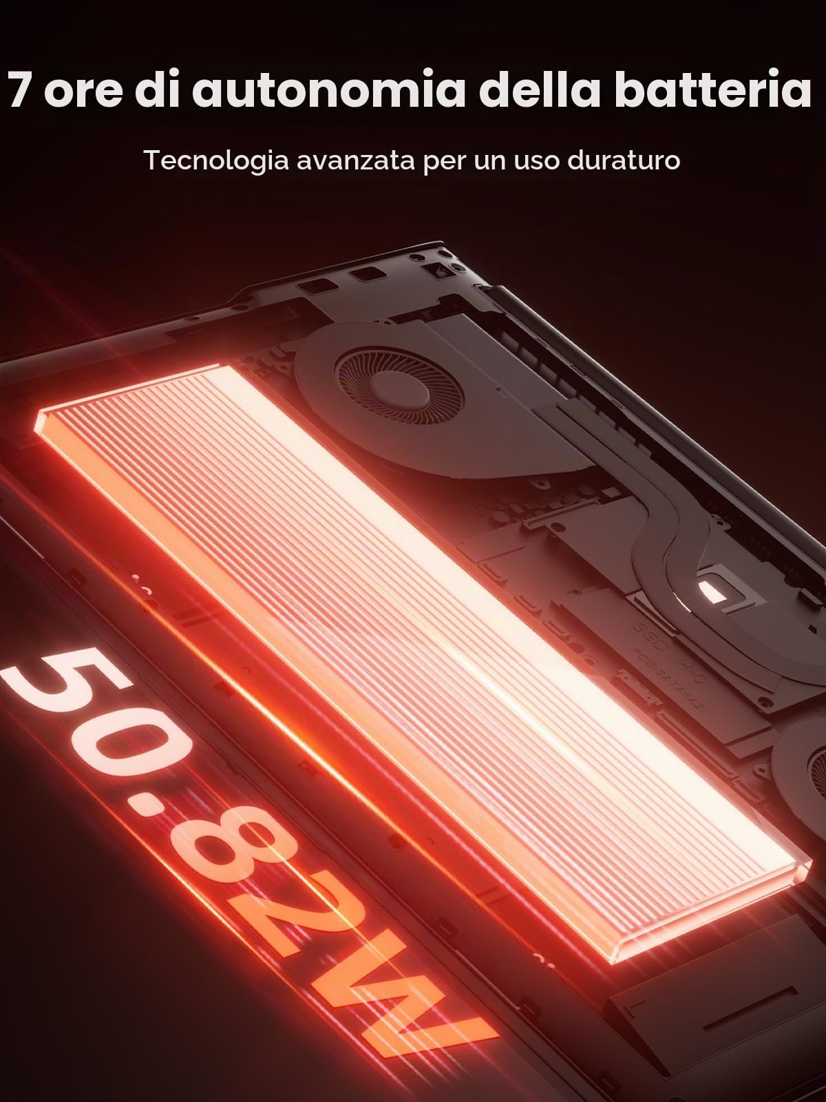 ACEMAGIC Portatile da gaming - Portatile con schermo FHD da 16 pollici, processore Ryzen 7 6800H fino a 4,7 GHz, 16 GB di RAM DDR5 a 4800 MHz, SSD da 512 GB e tastiera retroilluminata